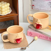 Funny Tongue Out Ceramic Mug thumbnail 6