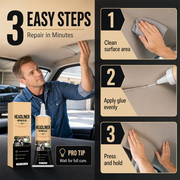 Waterproof Car Headliner Repair Glue thumbnail 7