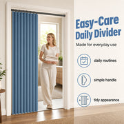No-Drill Magnetic Accordion Door Curtain thumbnail 8