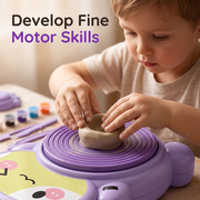 Kids Electric Pottery Wheel DIY Clay Craft Kit thumbnail 8