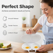 🥳2026 HOT SALE🥳💞50K+ SOLD! 🥗🎁 Microwave Egg Poacher——Dual‑cavity, non‑stick & easy clean. Healthier than frying – stock up & save! 🏠✅ thumbnail 7