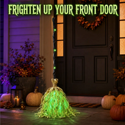 🧙Animated Witch Broom with Lights & Spooky Sounds thumbnail 6