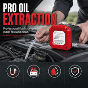 🥳2026 HOT SALE🥳💞50K+ SOLD! 🚗🔧 50% OFF! Portable Electric Oil Change Pump – powerful motor extracts engine oil fast, no garage needed. Compact & durable for cars & boats. DIY oil changes made easy! 🛡️💪 thumbnail 1