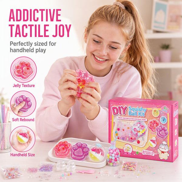 DIY Fried Ice Squishy Toy Kit