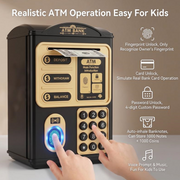 Children's Automatic ATM Piggy Bank with Password thumbnail 2