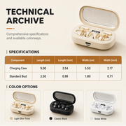 Wireless Bluetooth Earbuds with LED Display & Charging Case thumbnail 8