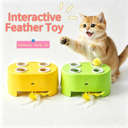 🐱New Arrivals 50% OFF🥳 Interactive Whack-a-Mole Cat Toy – 3 Play Modes, Fun Indoor Exercise & Brain Game for Cats thumbnail 3