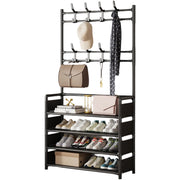 Multi-Functional Entryway Shoe & Coat Rack thumbnail 10