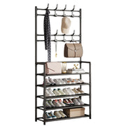Multi-Functional Entryway Shoe & Coat Rack thumbnail 11