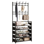 Multi-Functional Entryway Shoe & Coat Rack thumbnail 12
