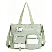 Large-Capacity Multi-Pocket Canvas Tote Bag thumbnail 12