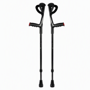 Folding Forearm Crutches Non Slip Elbow Crutches for Fracture Rehabilitation and Mobility Aid thumbnail 10