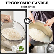 Multipurpose Rice Washing Bowl Strainer with Handle thumbnail 8