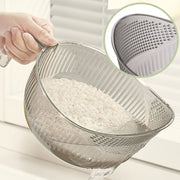 Multipurpose Rice Washing Bowl Strainer with Handle thumbnail 11