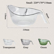 Multipurpose Rice Washing Bowl Strainer with Handle thumbnail 12