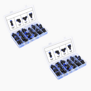 1/4 Inch Pneumatic Push-to-Connect Air Hose Fittings Kit thumbnail 10