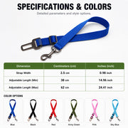 Adjustable Pet Car Seat Belt thumbnail 11