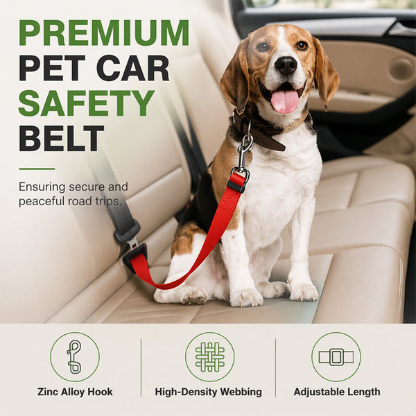 Adjustable Pet Car Seat Belt
