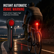 Rechargeable Bicycle Brake Taillight thumbnail 3