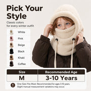 Children's Windproof Thermal Cycling Balaclava Hat thumbnail 3