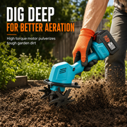 Cordless Handheld Mini Tiller Cultivator thumbnail 3