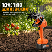 Cordless Handheld Mini Tiller Cultivator thumbnail 4