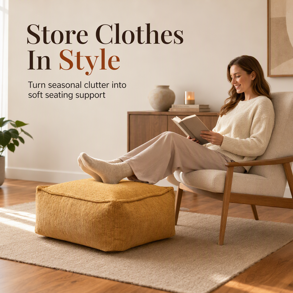 Storage Stool Cover
