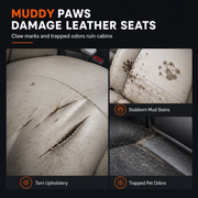 Waterproof Dog Car Seat Cover Dirtproof Rear Seat Pet Mat Cushion thumbnail 2