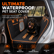 Waterproof Dog Car Seat Cover Dirtproof Rear Seat Pet Mat Cushion thumbnail 1