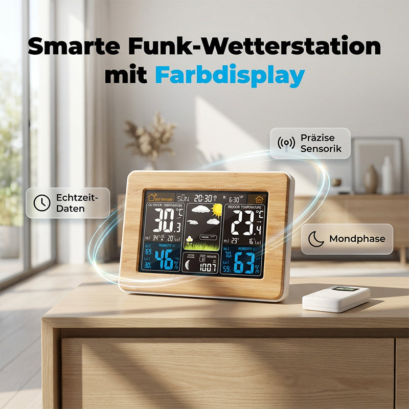 Wireless Weather Station with Color Display