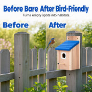 Weatherproof Outdoor Wooden Birdhouse thumbnail 5