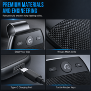SP11 Car Sun Visor Bluetooth Hands Free Speakerphone thumbnail 5