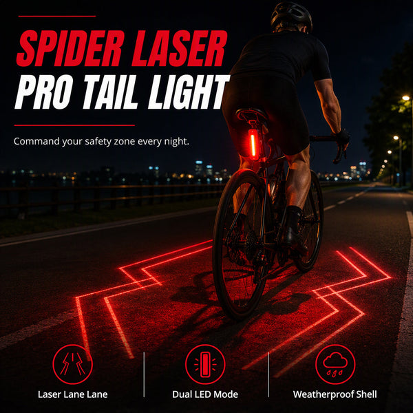 Rechargeable Safety Bike Taillight