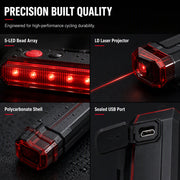 Rechargeable Safety Bike Taillight thumbnail 4