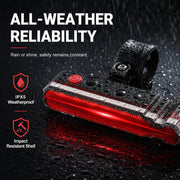 Rechargeable Safety Bike Taillight thumbnail 6