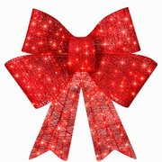 Weatherproof LED Pre-Lit Christmas Bow thumbnail 12