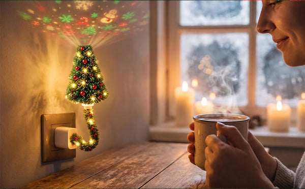 Magical Christmas Tree USB Projector Light
