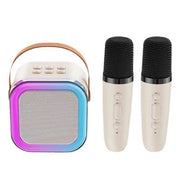 Mini Karaoke Machine with Wireless Microphones thumbnail 8