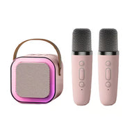 Mini Karaoke Machine with Wireless Microphones thumbnail 7