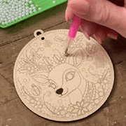 Christmas DIY Diamond Painting Ornaments thumbnail 7