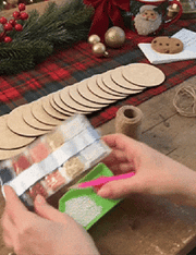 Christmas DIY Diamond Painting Ornaments thumbnail 8