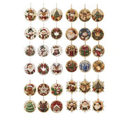 Christmas DIY Diamond Painting Ornaments thumbnail 6